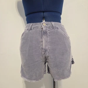 American Eagle Y2K Purple Corduroy Shorts Size 2 - Picture 1 of 9