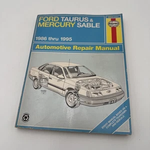 1986-95 Haynes Ford Taurus und Mercury Sable Auto Reparaturanleitung - Bild 1 von 9