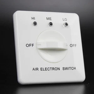 Panel Fan Controller Fan Coil Three-speed Control Central Air Conditioning - Picture 1 of 11
