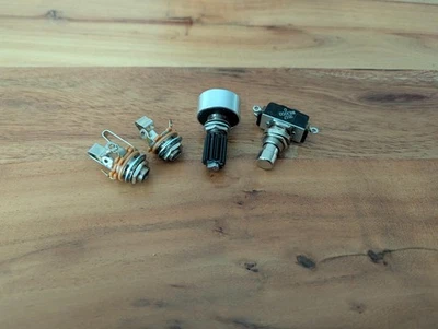 Vox Dunlop Wah Potentiometer 100k und Footswitch Carling SPDT - Bild 1 von 4