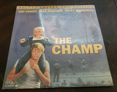 BRAND NEW SEALED! Laserdisc - The Champ Deluxe Letter-box Edition Jon Voight Y2 Foto 1 de 4