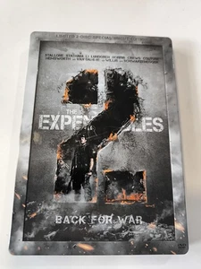 💽The EXPENDABLES 2 Back for War 💽 DVD Steelbook Uncut FSK18 Top Zustand 👌🏻 - Bild 1 von 3
