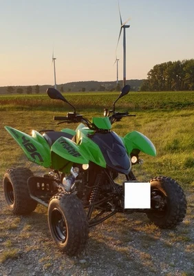 Quad Access Xtreme 480 SX Enduro Grün (Nitro Green) LOF SP450 250 Triton - Bild 1 von 4