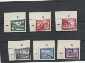 DEUTSCHES REICH, MICHEL 773-778, ECKBOGEN, POSTFRISCH, KOMPLETTSATZ, LUXUS, ANSEHEN!! - Bild 1 von 1