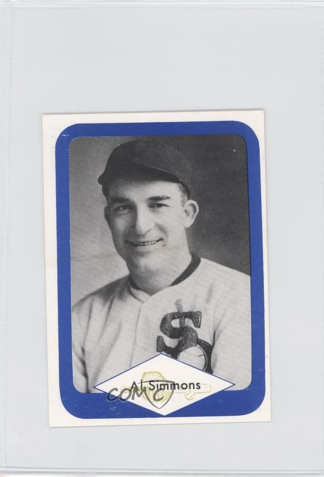 1975 Sheraton Great Plains Greats Al Simmons #8 HOF - Image 1 of 2