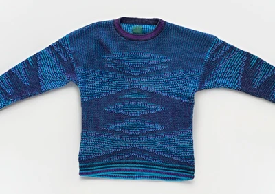 Vintage 90s Generra Knit Cotton Blend Grandpa Sweater L XL Retro Cozy Cabin Core - Image 1 of 4