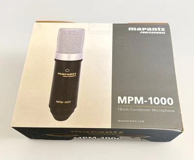 Marantz - MPM1000 - Studio Recording Condenser Microphone with Shockmount - Image 1 of 3