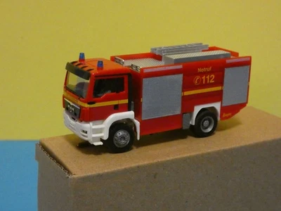 Faller Car System MAN Rüstwagen Feuerwehr, guter Zustand -siehe Text & Fotos! - Bild 1 von 4