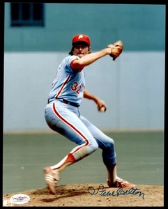 Steve Carlton Photo Signed Auto JSA Authenticated Phillies ID:471988 - Picture 1 of 4