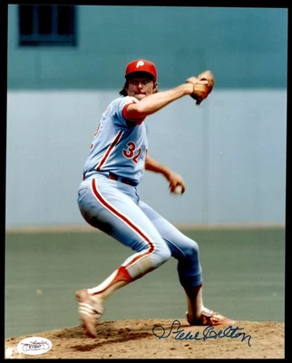 Steve Carlton Photo Signed Auto JSA Authenticated Phillies ID:471988 - Image 1 of 4