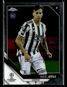 2021-22 Topps Chrome UEFA Champions League Kaio Jorge #44 Rookie - Picture 1 of 2
