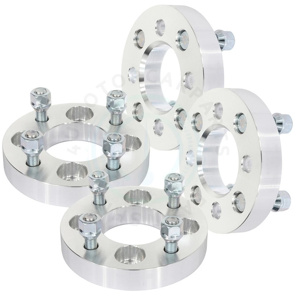 4 piezas espaciadores de rueda 1" 4x100 a 4x108 12x1,5 tacos para Chevrolet Aveo Foto 1 de 4