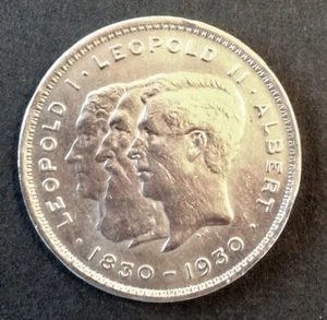 Belgique - Albert Ier - Très Jolie  10 francs/ 2 Belgas 1930  VL - Pos B  (3) - Picture 1 of 2