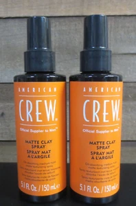 American Crew Matte Clay Spray - 2 BOTTLES 5.1 OZ EACH - Picture 1 of 1