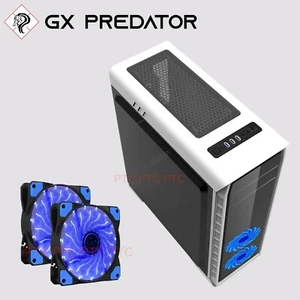 White Coat Gaming Case Elysium ATX mATX ITX Computer Desktop PC 650w 750w 850w - Picture 1 of 18