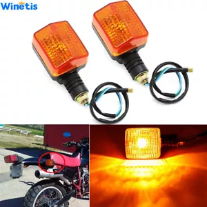 2X For Honda XL600R XL 600 R Rear Turn Signal Lights Indicators 1983-1987 Winker - Picture 1 of 12
