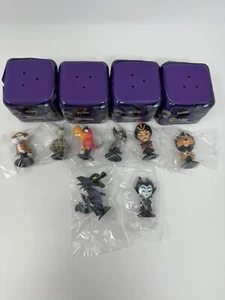 NEW Complete Set of 8 Walt Disney Villains Chibi Snapz by Bullistoy Maleficent - Picture 1 of 7
