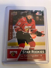 2022-23 UPPER DECK CHL EXCLUSIVES STAR ROOKIES LUC SCHWEINGRUBER