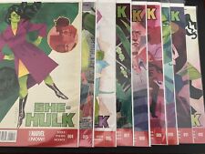 She-Hulk 4-12, 9 Issue Run/lot. MCU series: Dr. Doom, Daredevil, Hellcat. Marvel