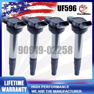 4Pcs Ignition Coils For 2009-2013 Toyota Matrix 2010-2015 COROLLA 1.8L L4 UF619 - Image 1 of 4