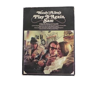 WOODY ALLEN SIGNED Movie Book PLAY IT AGAIN SAM Keaton Bogart Bergman Comedy - Picture 1 of 8