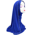 Ramadan Islamic Women Hijab Headscarf Wrap Turban Instant Muslim Scarves Stoles
