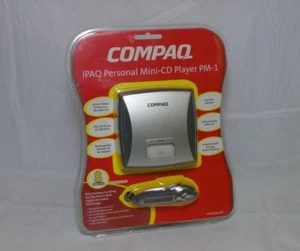 Vtg Compaq iPAQ PM-1 8cm MP3 Mini-CD Player - Anti-Shock Protection (254611-001) - Picture 1 of 2