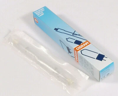 PRL) HALOGEN DISPLAY OPTIC LAMP OSRAM 64580 1000W 240V LAMPADINA ALOGENA 127,1mm - Image 1 of 2