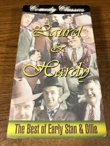 Laurel & Hardy Best Of Early Stan And Ollie VHS Used Movie VCR Video Tape - Picture 1 of 7