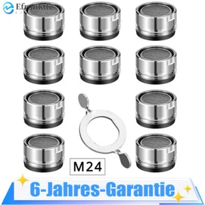 10 Stück Perlator Strahlregler M24 Wasserhahn Sieb Einsatz Mischdüse Perlatoren - Bild 1 von 12