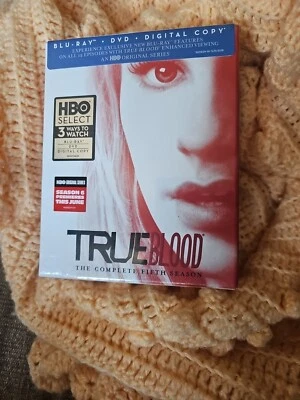 True Blood: The Complete Fifth 5th Season HBO (Blu-Ray + DVD) Brand New Sealed  - Image 1 of 2