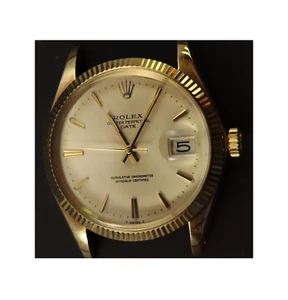 C. 1969 ROLEX 14k Gold Oyster Perpetual Date Ref #1503 w/ cal 1570 Mvmt (RX-101) - Picture 1 of 13