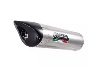 Kawasaki ZX6R 2007-2008 Exhaust GPR Slip-on Tiburon Titanium - Picture 1 of 7
