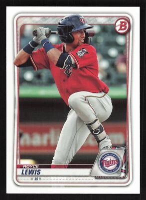 Royce Lewis Prospect 2020 Bowman #BP-93 Minnesota Twins - Image 1 of 2