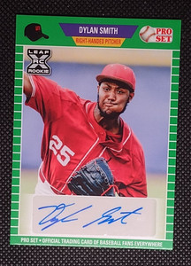 2021 Leaf Pro Set Green Dylan Smith XRC Auto Autograph Rookie Tigers #PS-DS1