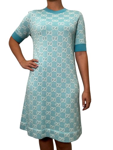 Abito Gucci manica corta logo GG taglia S