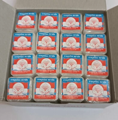 Pure Camphor Refined Natural Genuine High Quality 64 PIECES 220 gram - Image 1 of 4