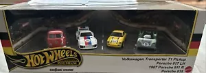 2024 Hot Wheels Premium Garage Diorama 4 Pack Porsche 935 911 R 917 LH T1 Pickup - Picture 1 of 9