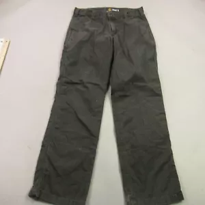 Carhartt Jeans Mens 32x32 Black Regular Cut Casual Relaxed Fit Workwear Cargo - Picture 1 of 12