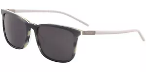Cole Haan Grand.ØS TI-Flex Men's Grey Horn Square Sunglasses - CH6064 017 - Picture 1 of 2