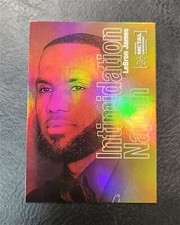 2021-22 Skybox Metal Universe Champions Intimidation Nation LeBron James  #IN-32