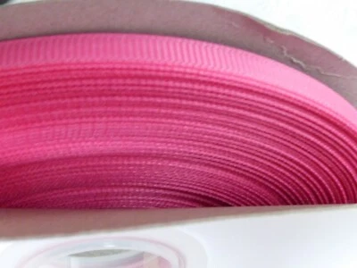 You Pick Color! 1/4 in x 50 Yds Solid Grosgrain Ribbon Spool Craft Trim Sewing - Image 1 of 4