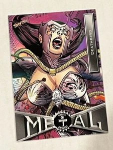 2020 Marvel X-MEN Metal Universe PINK PMG #080 80 ALPHA Deathbird #1/75๐๐ - Picture 1 of 2
