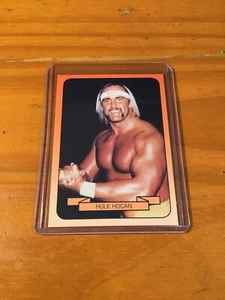 Carta Hulk Hogan Living Legend anni '80 WWF Wrestling HULKAMAINA bordo arancione - Foto 1 di 2