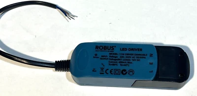 LED Driver 11w Dimmable Robus 220v~240v AC Input to 16v DC Output at 680mA Light - Image 1 of 4
