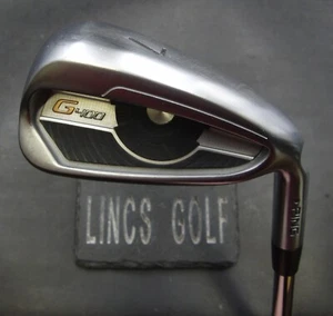 Ping G400 Black Dot 7 Iron Stiff Steel Shaft Golf Pride Grip - Picture 1 of 5