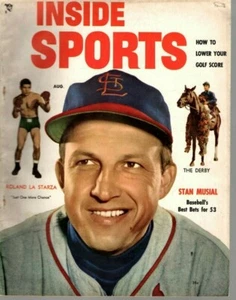 1953 Inside Sports Baseball magazine Stan Musial, St. Louis Cardinals GOOD - Picture 1 of 8