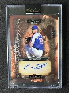 2024 Wild Card 5 Card Draw Christian Scott Auto #4/5 - Bild 1 von 2