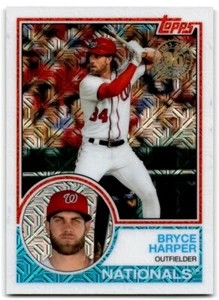 2018 Topps Silver Pack Bryce Harper Washington Nationals #40 - Imagen 1 de 2
