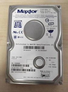 Hard Disk Drive Maxtor DiamondMax SATA 160 GB 6V160E0 3.0Gb - Photo 1/3